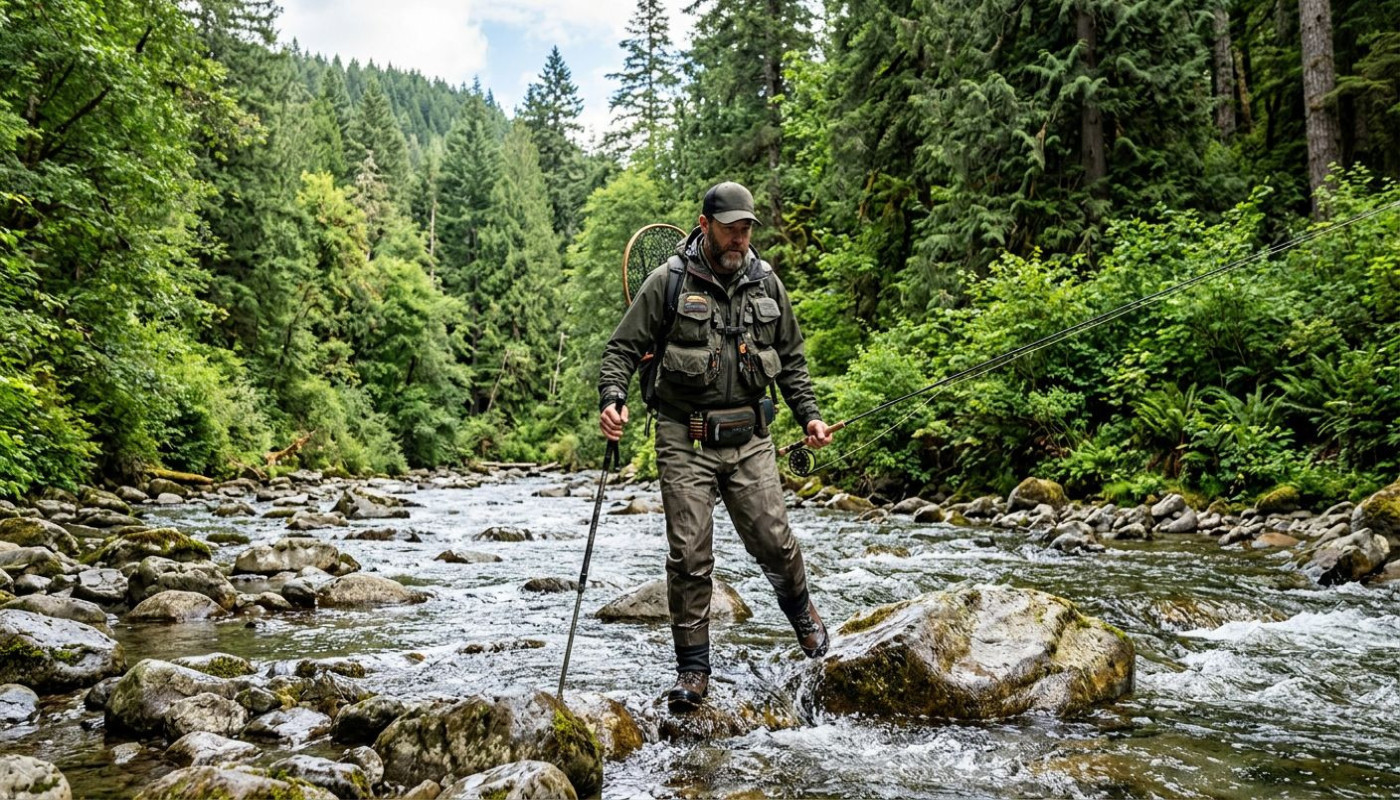 Cómo elegir el equipo adecuado para vadear en pesca?